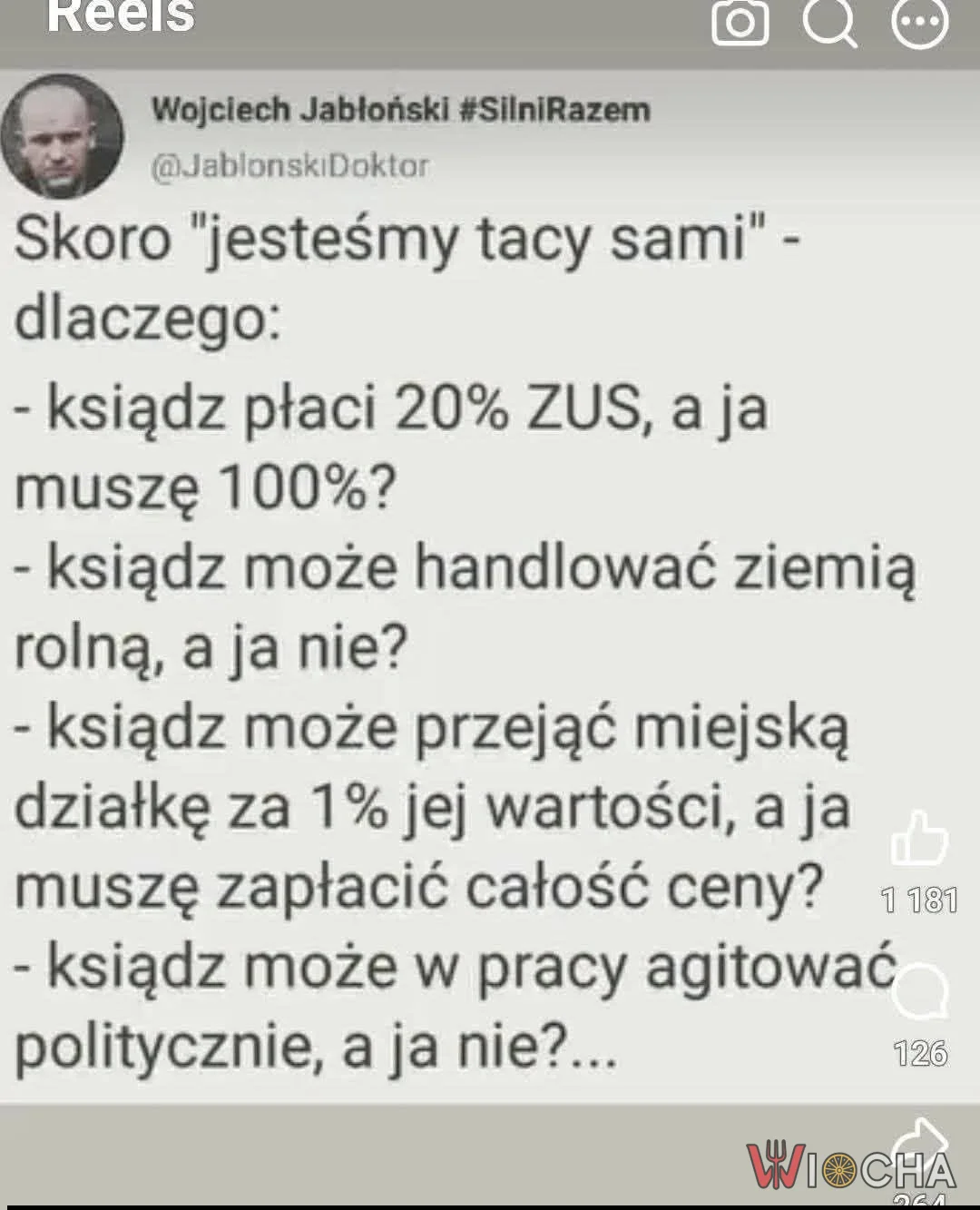 Polska jest pod okupacją, wasalem państwa Watykan