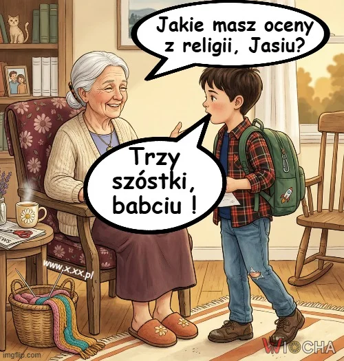 Babcia się ucieszy !