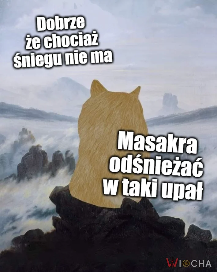 Przynajmniej nie trzeba odśnieżać