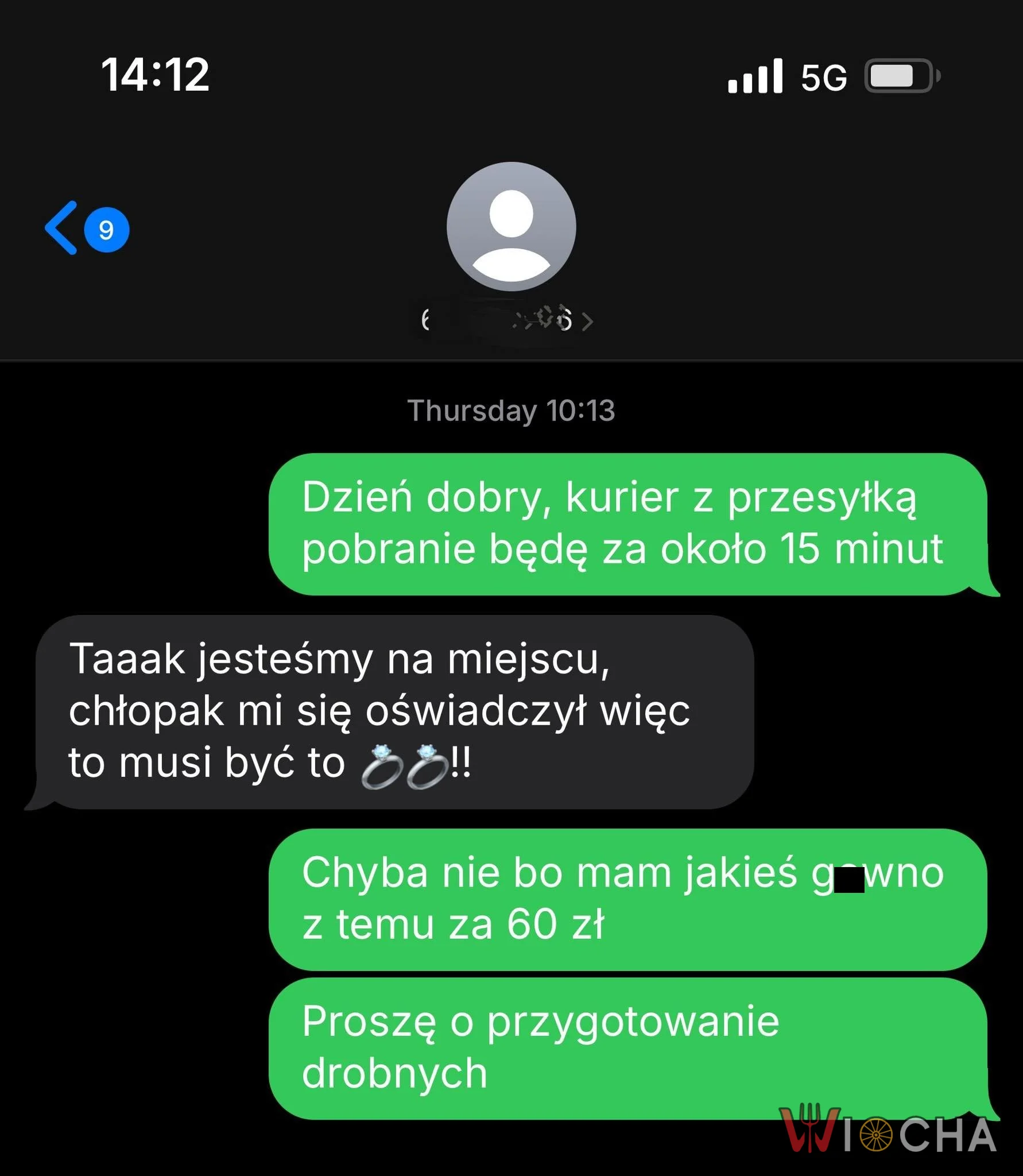 Proszę o przygotowanie drobnych