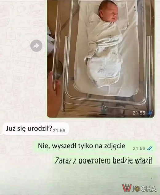 Wyszedł tylko do zdjęcia