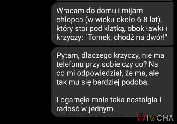 Nostalgia ogarnia serce