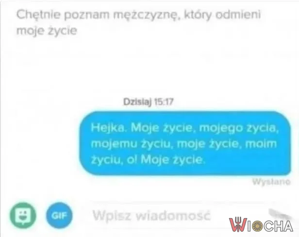 Szukam kogoś, kto odmieni moje życie