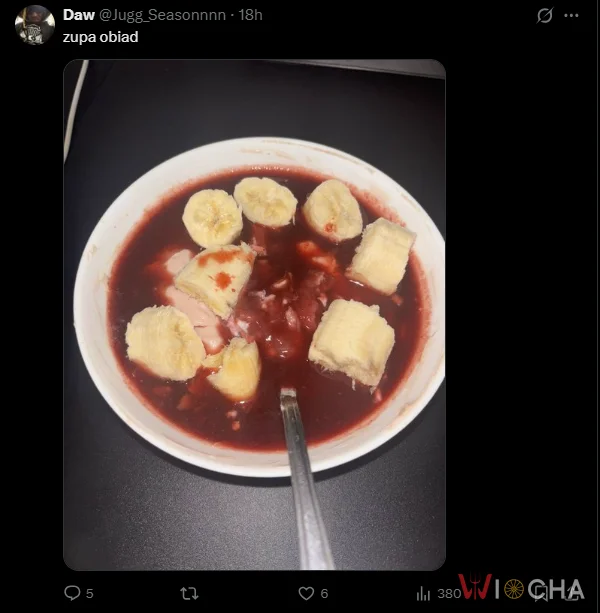Dlaczego tam pływa banan?