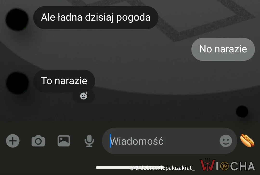 Ładna pogoda to na razie