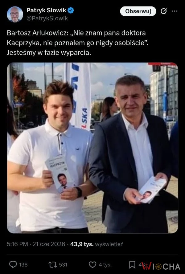Co ty Bartek, kolegów nie poznajesz?