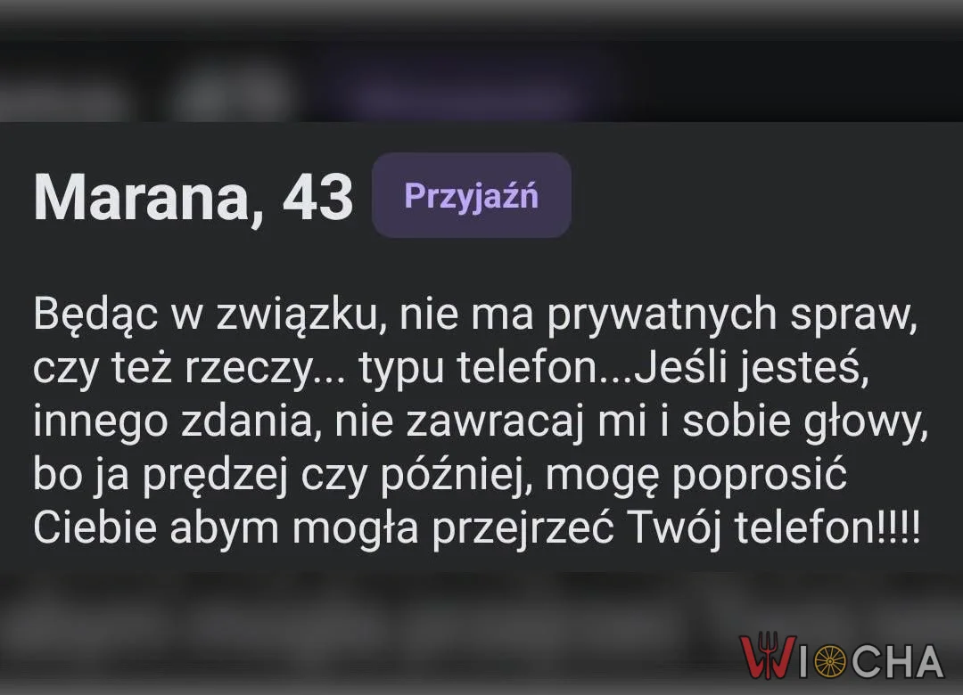 Nie ma prywatnych rzeczy... jak telefon