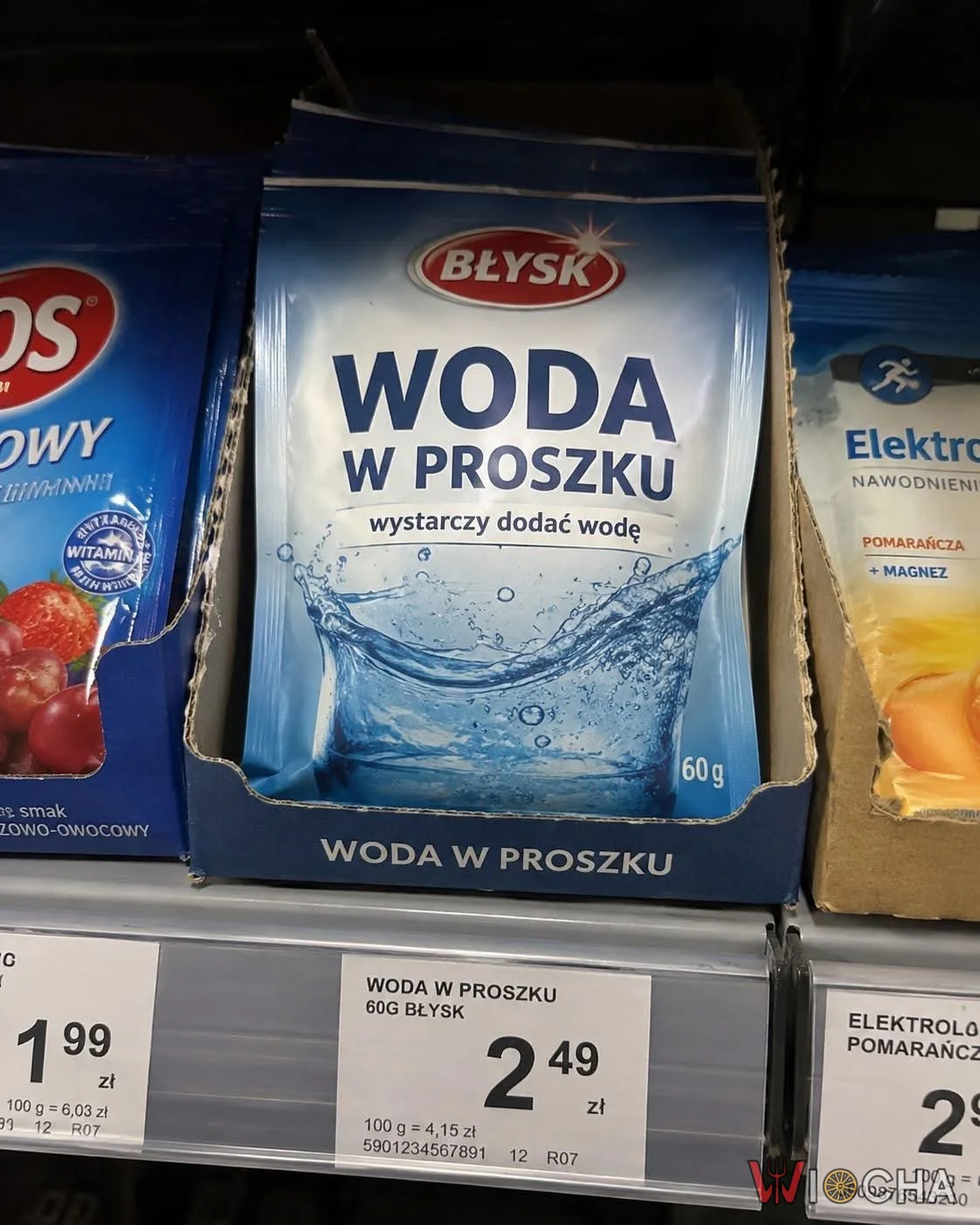 Woda w proszku