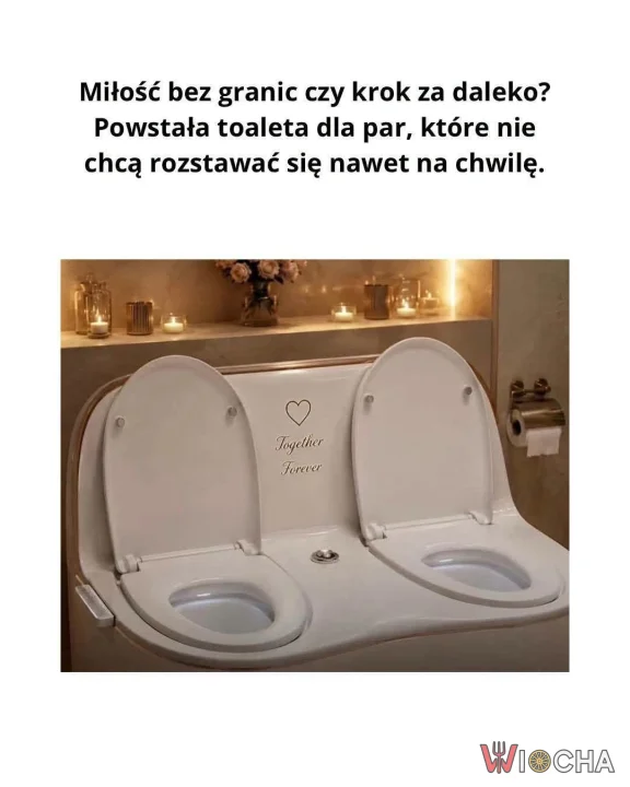 Toaleta dla par - dobry pomysł?