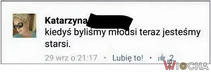 Katarzyna zna życie
