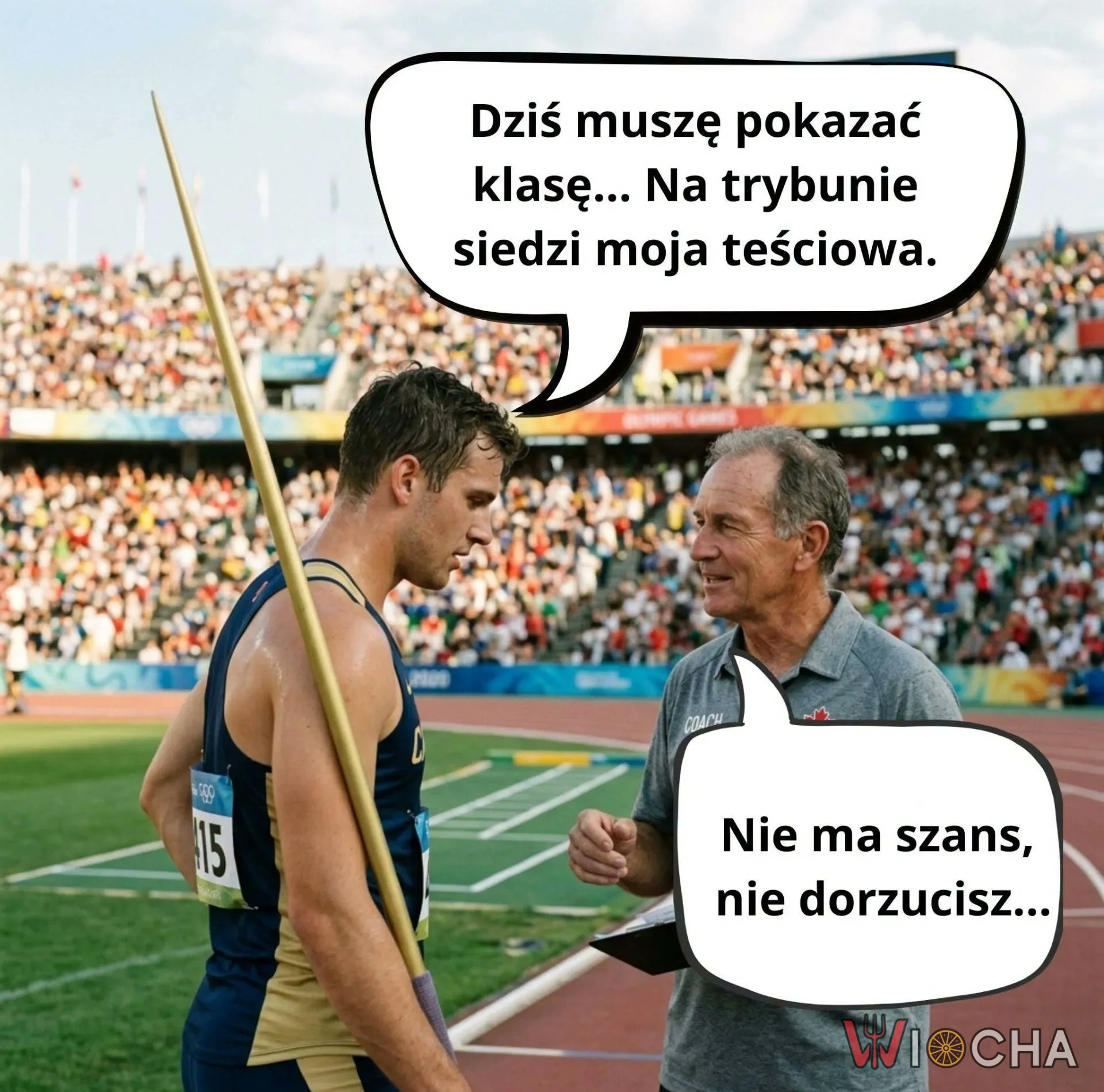 Ja nie dorzucę?!