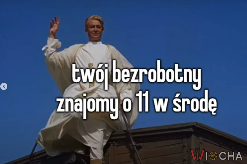 Ja w pracy, on w Paryżu
