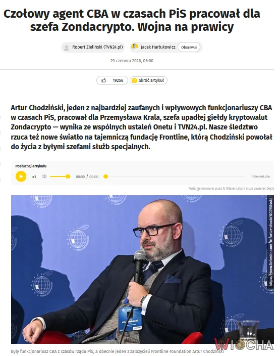 Chodziński wciąż pozostaje postacią niezwykle wpływową
