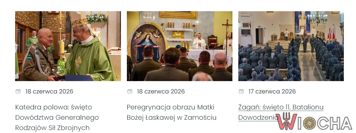 Co robi polskie wojsko? Modli się.