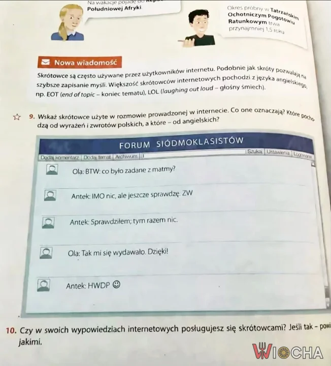 Pov: podręczniki szkolne