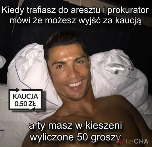 Może wyjść za kaucją