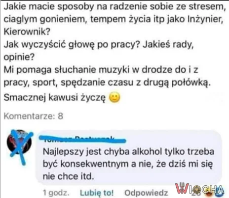 Trzeba być konsekwentnym