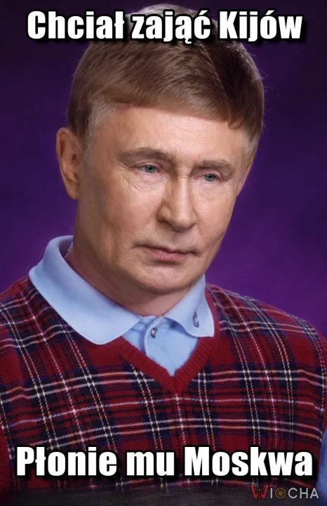 Płonie mu Moskwa