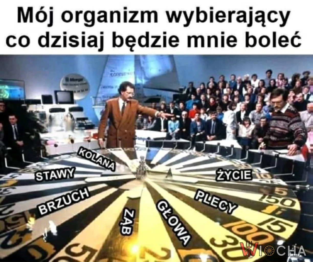 Dzisiaj będzie go boleć życie