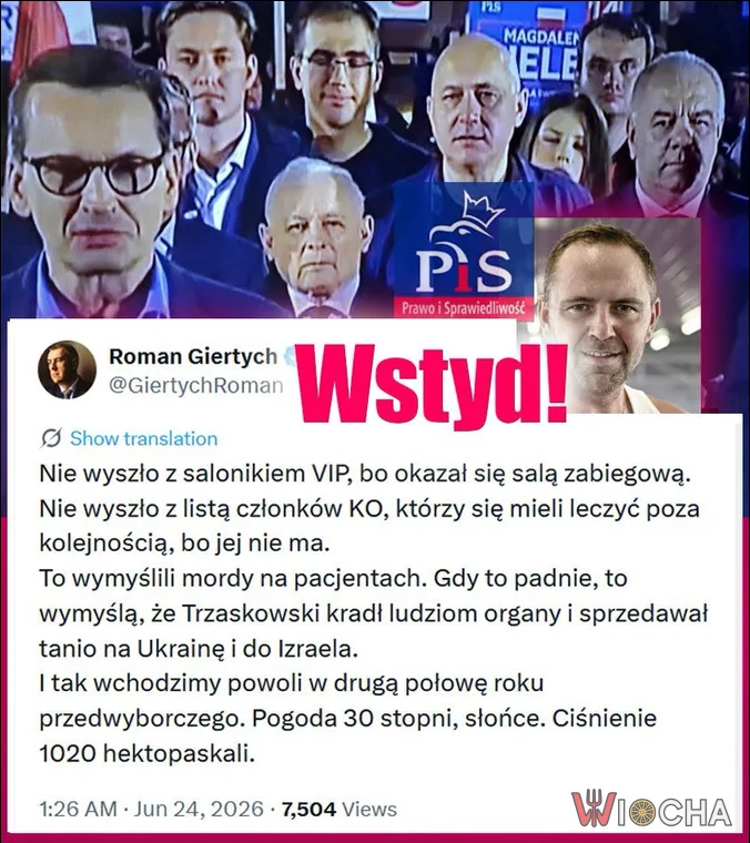 No i wyznawcy jarozbawcy uwierzą niestety