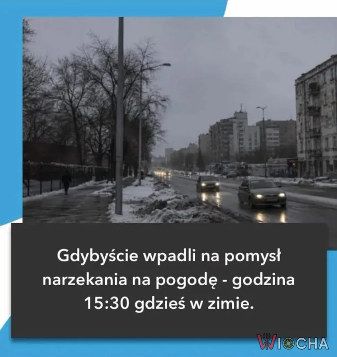 Nie tęsknię, ale upałów też już dość