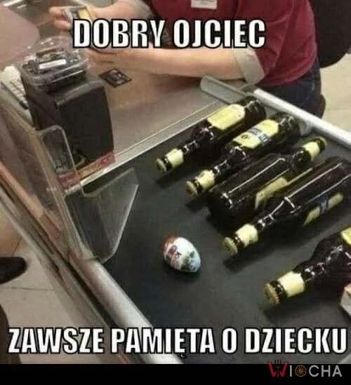 Zawsze pamięta o dziecku
