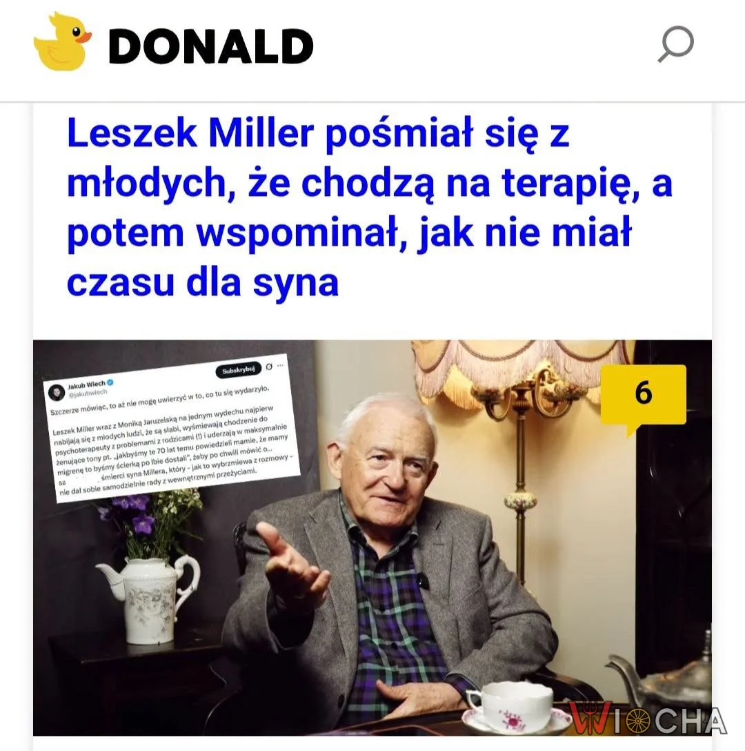 Panie Leszku, to nie jest zbyt zabawne