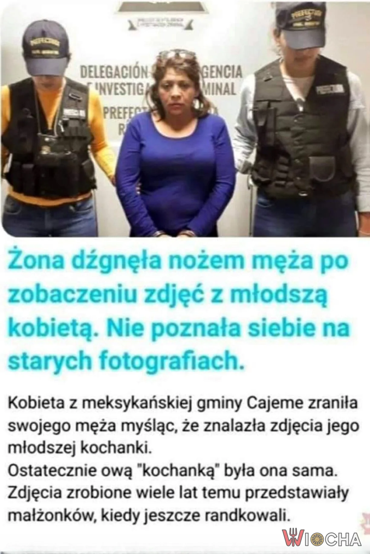 Nie poznała młodszej siebie