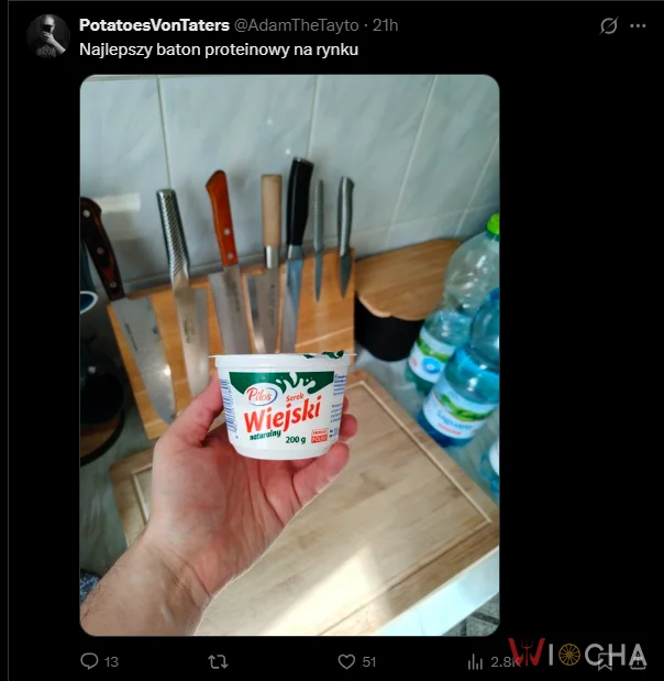 Pyszny baton proteinowy