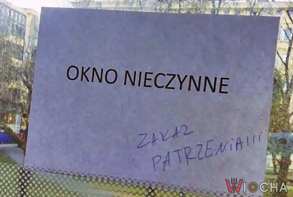 Zakaz patrzenia przez okno