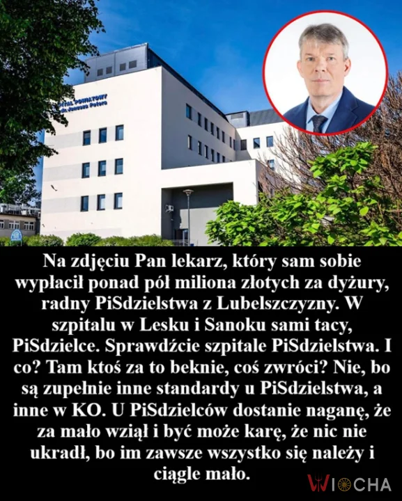 Jak tam PiSdzielczy lekarze?
