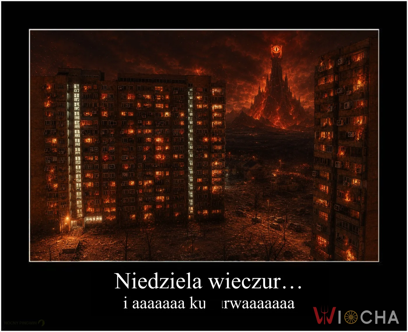 Niedziela wieczur i humor popsuty