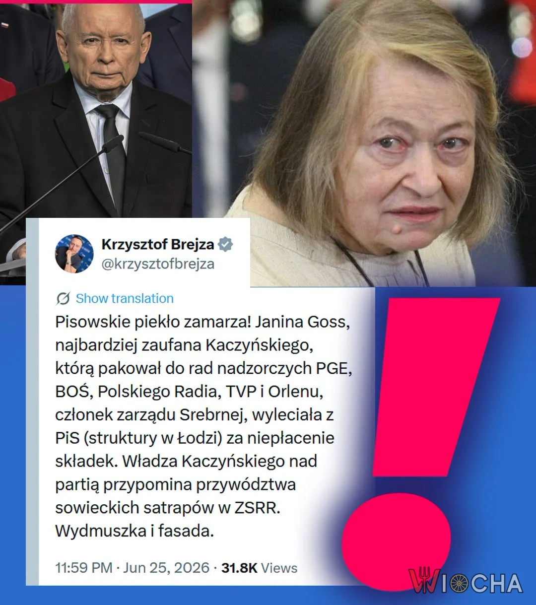 Im gorzej w pis-mafii tym lepiej dla Polski
