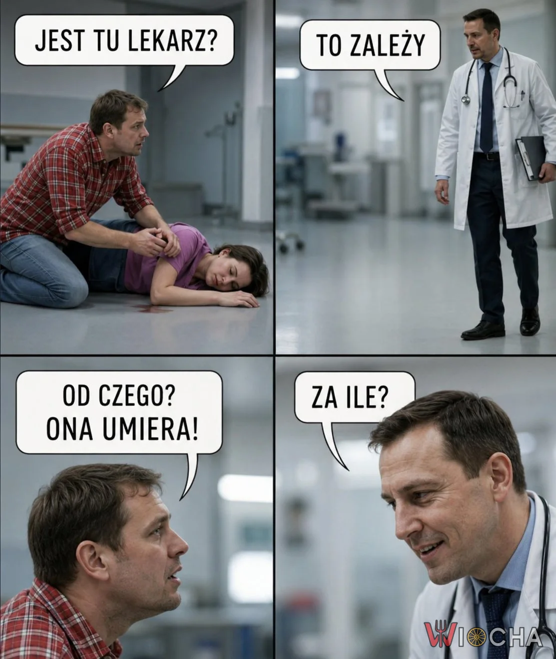 Szukam lekarza, a tu biznesman