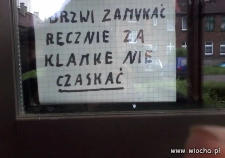 Nie czaskać 
