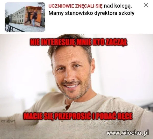 Kto z was zaczął? Nieważne!