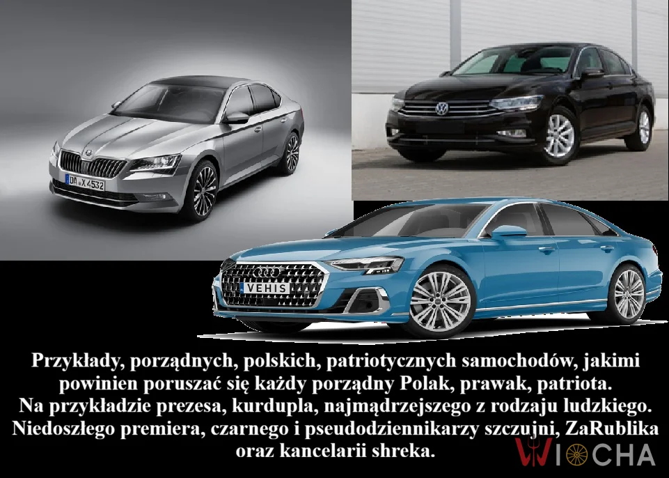 Instruktaż, jaki jest patriotyczny samochód - byle nie niemiecki przypadkiem!