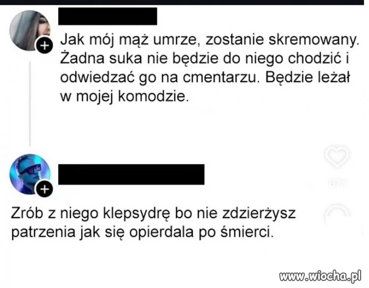 ...lafiryndy tak mają...chłop nie może siedzieć spokojnie