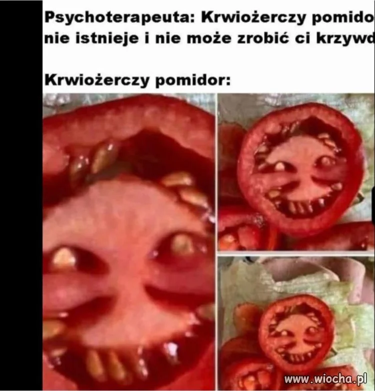 Niech się Pan uspokoi, nie ma krwiożerczych pomidorów