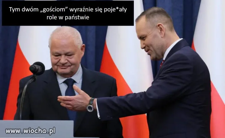Ten z lewej to może nadrukował miliardów?