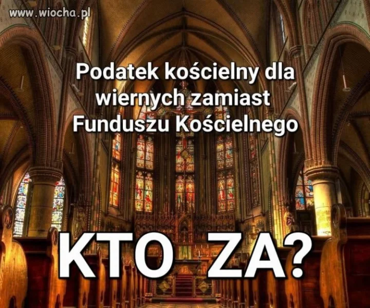 Jak długo jeszcze niewierzący mają płacić na kościół rzymsko-katolicki?