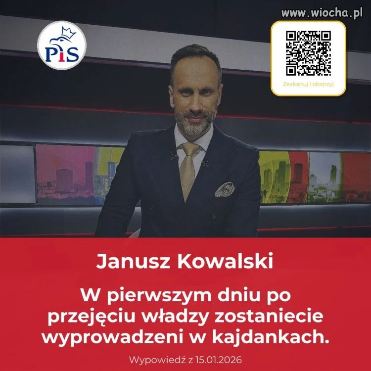 Mocne słowa Janusza Kowalskiego