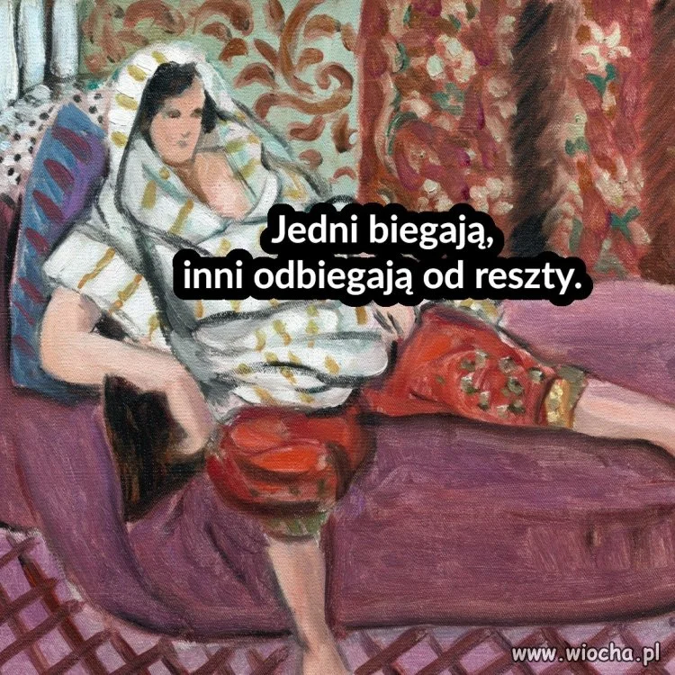 Jedni biegają