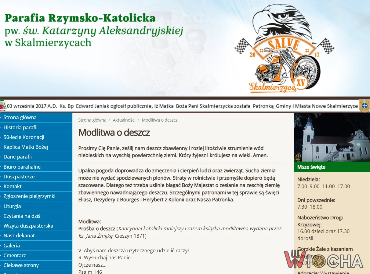 a czy w Twojej parafii są takie modlitwy? Nie? No właśnie...
