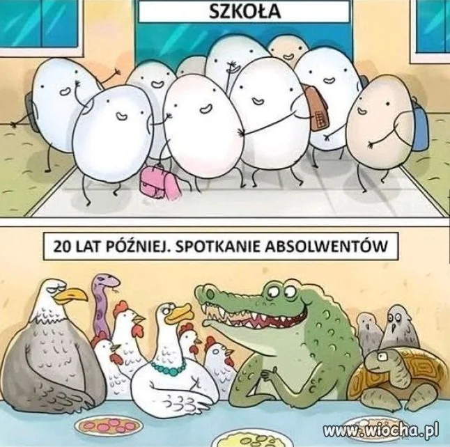 Nigdy nie wiadomo co z ciebie wyrośnie 