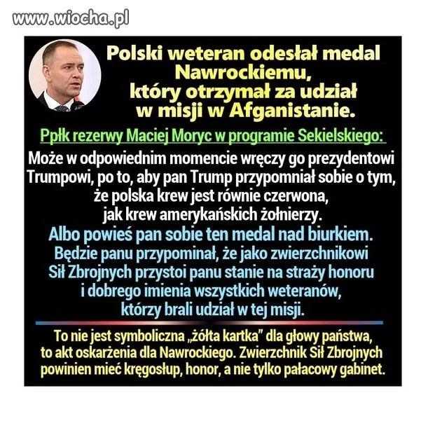 Szacunek Panie Pułkowniku
