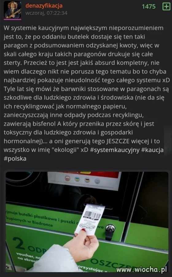 Pseudo ekologia która cofa nas o lata i truje 