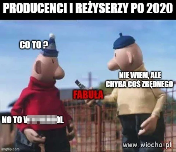Producent mówi: fabuła? Po co?