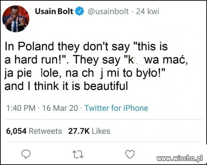 To prawda... tak mówimy