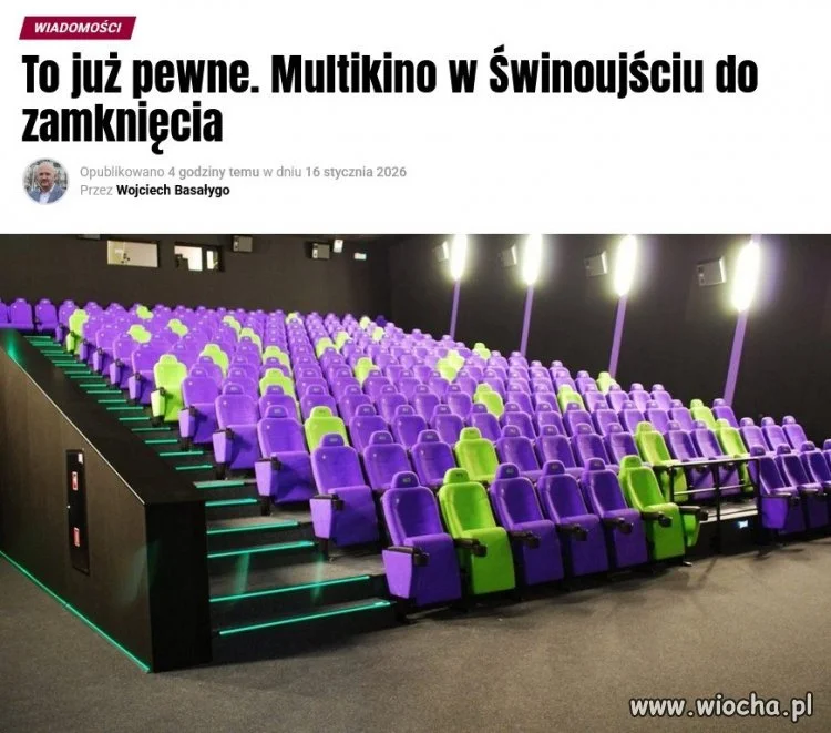 Może za mało reklam przed filmami puszczali?!